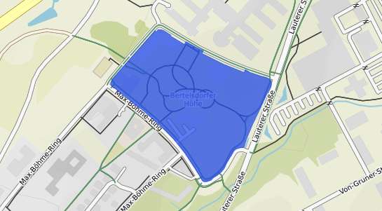 Bodenrichtwertkarte Coburg Bertelsdorfer H&ouml;he